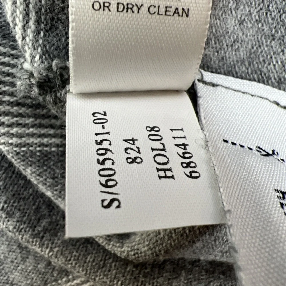 Banana Republic Men's Gray Striped Long Sleeve Pullover Knit Soft Shirt Size XL